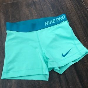 Nike pro dri fit shorts